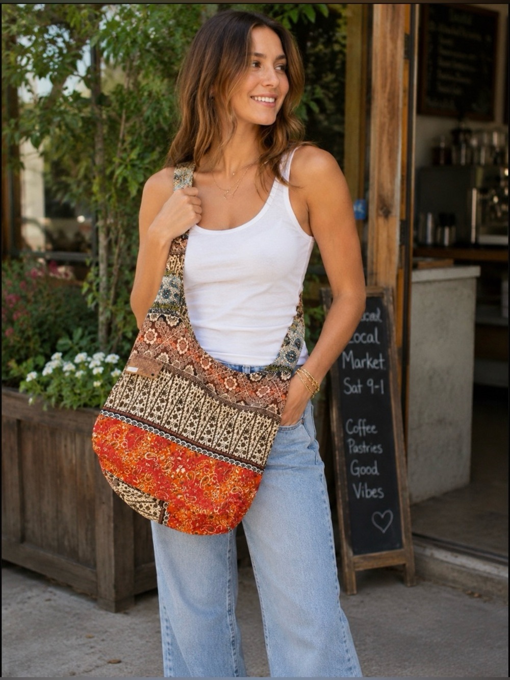 Cartera Bag in Sin Color Spring Summer Perfect !! Missing Zipper Tab